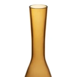 Amber Gold Decorative Bottle Glass Vase H-15" D-1.75" (Wholesale 6 Pcs Per Case) 6 Amber Gold Decorative Bottle Glass Vase H-15" D-1.75" (Wholesale 6 Pcs Per Case) -Home Decoration Discount dg0136am top 1000