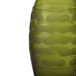 Decorative Olive Green Glass Vase H-13" D-1.5" (Wholesale 12 Pcs Per Case) -Home Decoration Discount dg0137 surface 1000