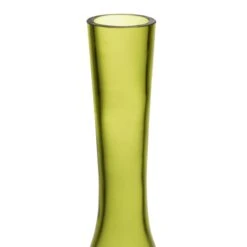 Decorative Olive Green Glass Vase H-13" D-1.5" (Wholesale 12 Pcs Per Case) -Home Decoration Discount dg0137og top 1000