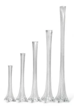 20" Glass Eiffel Tower Vases -Home Decoration Discount etv 59037.1465181311.1280.1280