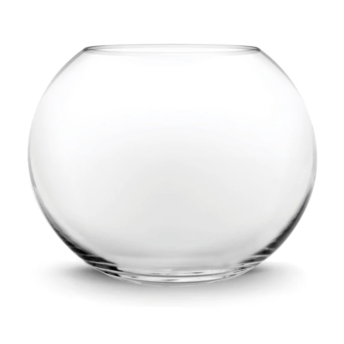 Glass Bubble Bowl, H-8" W-10" (Wholesale 6 PCS/Case) 3 Glass Bubble Bowl, H-8" W-10" (Wholesale 6 PCS/Case) - Image 3