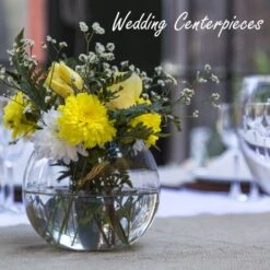 Glass Bubble Bowl, H-8" W-10" (Wholesale 6 PCS/Case) 11 Glass Bubble Bowl, H-8" W-10" (Wholesale 6 PCS/Case) -Home Decoration Discount gbb003 004 wed 1