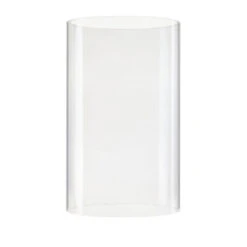 Case Of 4 - Glass Hurricane Candle Holder Shade Chimney Tube, H-10" D-6"