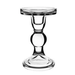 Bubble Glass Dual Use Pillar Taper Candle Holder, H-5.5" W-3.25" (Wholesale 24 PCS/Case) -Home Decoration Discount gch201 06 main 03