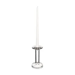 Modern Glass Dual Use Pillar Taper Candle Holder, H-6.25" W-3" (Wholesale 12 PCS/Case) -Home Decoration Discount gch204 07 details 07