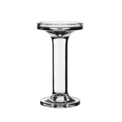 Modern Glass Dual Use Pillar Taper Candle Holder, H-6.25" W-3" (Wholesale 12 PCS/Case) -Home Decoration Discount gch204 07 main 011