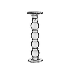 Bubble Glass Dual Use Pillar Taper Candle Holder, H-11.25" W-3.5" (Wholesale 8 PCS/Case) -Home Decoration Discount gch205 12 main 01 1