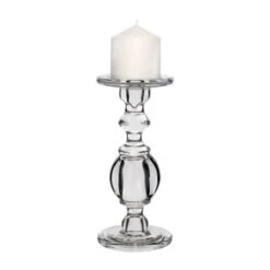 Baluster Glass Dual Use Pillar Taper Candle Holder, H-9.5" W-4.5" (Wholesale 6 PCS/Case) 13 Baluster Glass Dual Use Pillar Taper Candle Holder, H-9.5" W-4.5" (Wholesale 6 PCS/Case) -Home Decoration Discount gch206 10 details 07