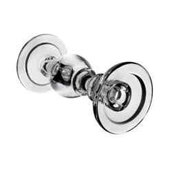 Set Of 3 Baluster Glass Dual Use Pillar Taper Candle Holders, H-7.5" H-9.5" H-11.5" (Wholesale 2 SETS/Case) -Home Decoration Discount gch206 12s3 details 05