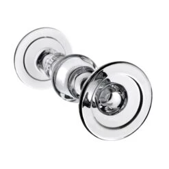 Set Of 3 Baluster Glass Dual Use Pillar Taper Candle Holders, H-7.5" H-9.5" H-11.5" (Wholesale 2 SETS/Case) -Home Decoration Discount gch206 12s3 details 08