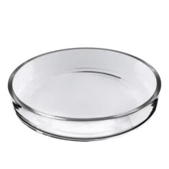 Glass Bell Dome Cloche With Glass Tray Base, H-8.5" D-10" (Wholesale 4 PCS/Case) 9 Glass Bell Dome Cloche With Glass Tray Base, H-8.5" D-10" (Wholesale 4 PCS/Case) -Home Decoration Discount gcl109 details 05
