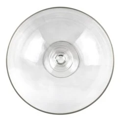 Glass Footed Decorative Bowl, H-8.5" D-12" (Wholesale 2 PCS/Case) -Home Decoration Discount gcp112 06 1000