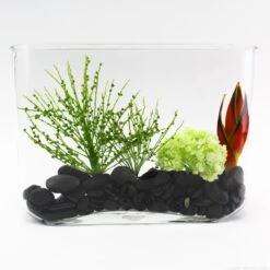 Glass Rectangle Round Edge Oval Vase, L-16"x W-3"x H-12" (Wholesale 4 PCS/Case) 9 Glass Rectangle Round Edge Oval Vase, L-16"x W-3"x H-12" (Wholesale 4 PCS/Case) -Home Decoration Discount gcu145 2