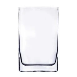 Glass Rectangle Round Edge Oval Vase, L-7"x W-1.75"x H-12" (Wholesale 6 PCS/Case) 6 Glass Rectangle Round Edge Oval Vase, L-7"x W-1.75"x H-12" (Wholesale 6 PCS/Case) -Home Decoration Discount gcu165 2