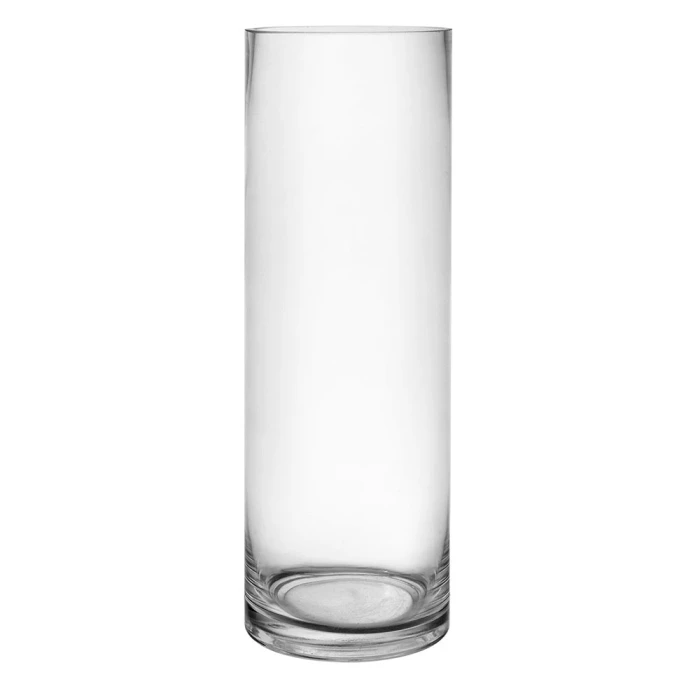 Glass Cylinder Vase Set Of 3. H-9", 12", 14" D-4" (Pack Of 12 Sets - 36 Pcs) 6 Glass Cylinder Vase Set Of 3. H-9", 12", 14" D-4" (Pack Of 12 Sets - 36 Pcs) - Image 6