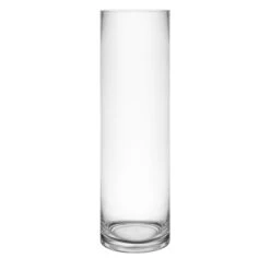 Glass Cylinder Vase, H-14" D-4" (Wholesale 6 PCS/Case) 5 Glass Cylinder Vase, H-14" D-4" (Wholesale 6 PCS/Case) -Home Decoration Discount gcy010 14 1000