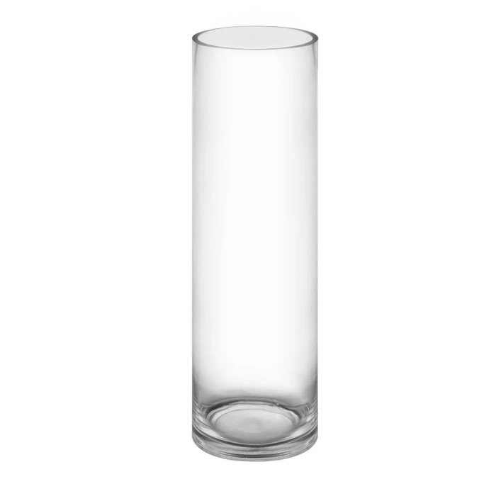 Glass Cylinder Vase, H-18" D-5" (Wholesale 6 PCS/Case) 3 Glass Cylinder Vase, H-18" D-5" (Wholesale 6 PCS/Case) - Image 3