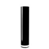 Black Glass Cylinder Vase, H-26" D-6" (Wholesale 4 PCS/Case)