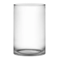 Glass Cylinder Vase, H-12" D-8" (Wholesale 4 PCS/Case) 6 Glass Cylinder Vase, H-12" D-8" (Wholesale 4 PCS/Case) -Home Decoration Discount gcy142 12 1000
