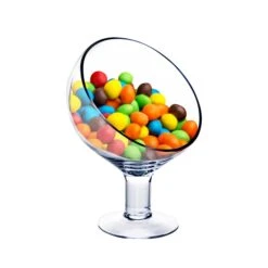 Glass Slant Cut Short Stem Satellite Terrarium Candle Holder, H-9" D-6.5" (Wholesale 6 PCS/Case) 7 Glass Slant Cut Short Stem Satellite Terrarium Candle Holder, H-9" D-6.5" (Wholesale 6 PCS/Case) -Home Decoration Discount gfc120 09 candies.2000