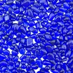 28 Lbs Aquarium Glass Tumbled Cobalt Blue Gravels For Fish Tank Vase Fillers And Landscaping 8 28 Lbs Aquarium Glass Tumbled Cobalt Blue Gravels For Fish Tank Vase Fillers And Landscaping -Home Decoration Discount glass aquarium gravel beads ggm008b 1