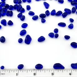 28 Lbs Aquarium Glass Tumbled Cobalt Blue Gravels For Fish Tank Vase Fillers And Landscaping 10 28 Lbs Aquarium Glass Tumbled Cobalt Blue Gravels For Fish Tank Vase Fillers And Landscaping -Home Decoration Discount glass aquarium gravel beads ggm008b 4