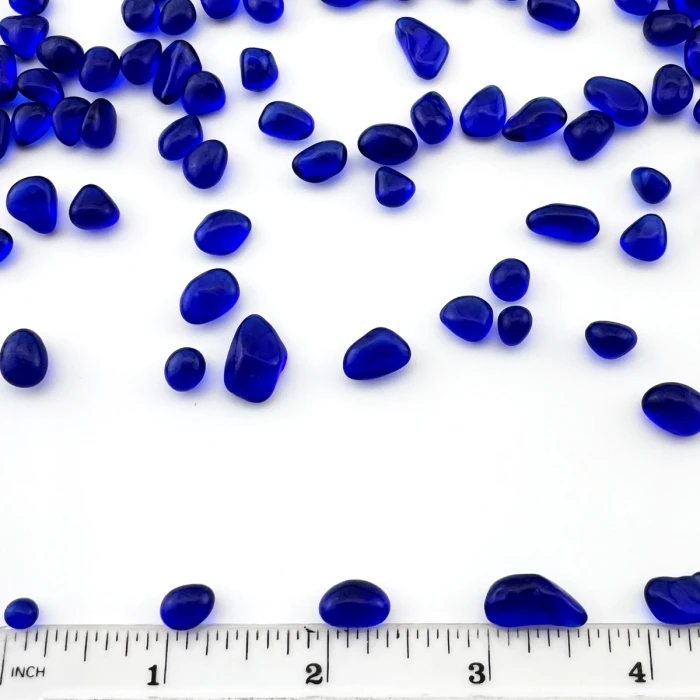 28 Lbs Aquarium Glass Tumbled Cobalt Blue Gravels For Fish Tank Vase Fillers And Landscaping 5 28 Lbs Aquarium Glass Tumbled Cobalt Blue Gravels For Fish Tank Vase Fillers And Landscaping - Image 5