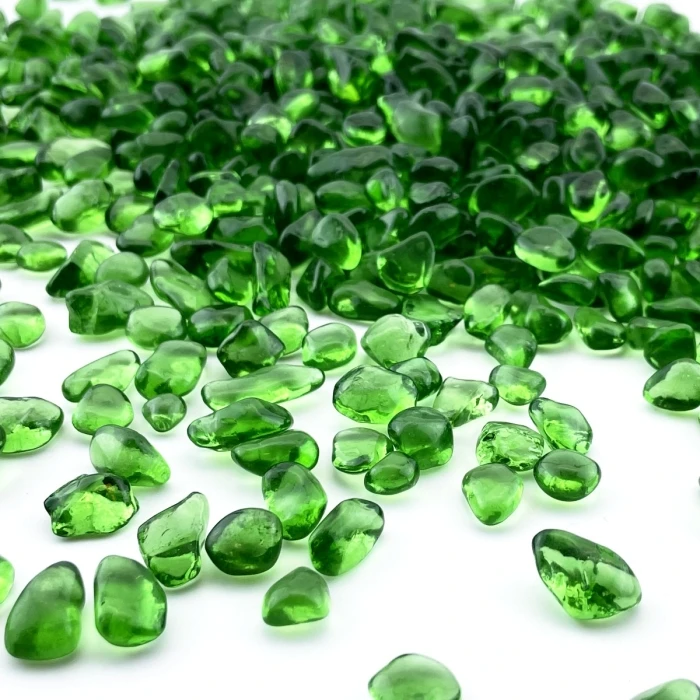 28 Lbs Aquarium Glass Tumbled Green Gravels For Fish Tank Vase Fillers And Landscaping 1 28 Lbs Aquarium Glass Tumbled Green Gravels For Fish Tank Vase Fillers And Landscaping