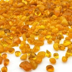 28 Lbs Aquarium Glass Tumbled Orange Gravels For Fish Tank Vase Fillers And Landscaping