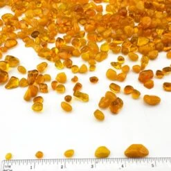 28 Lbs Aquarium Glass Tumbled Orange Gravels For Fish Tank Vase Fillers And Landscaping -Home Decoration Discount glass aquarium gravel beads ggm008or 3