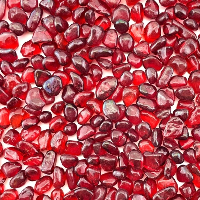 28 Lbs Aquarium Glass Tumbled Red Gravels For Fish Tank Vase Fillers And Landscaping 3 28 Lbs Aquarium Glass Tumbled Red Gravels For Fish Tank Vase Fillers And Landscaping - Image 3