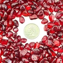 28 Lbs Aquarium Glass Tumbled Red Gravels For Fish Tank Vase Fillers And Landscaping 9 28 Lbs Aquarium Glass Tumbled Red Gravels For Fish Tank Vase Fillers And Landscaping -Home Decoration Discount glass aquarium gravel beads ggm008r 3