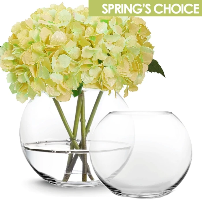 Glass Bubble Bowl, H-4.5" W-6"/H-6" W-8"/H-8" W-10" (Bulk 6 & 12 PCS/Case) 1 Glass Bubble Bowl, H-4.5" W-6"/H-6" W-8"/H-8" W-10" (Bulk 6 & 12 PCS/Case)