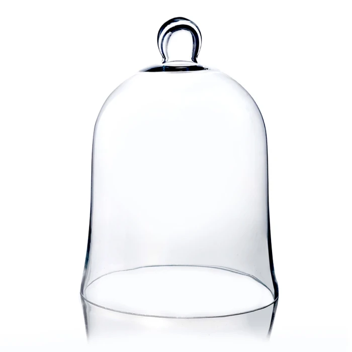 Glass Bell Dome Cloche, H-12" D-8.5" (Wholesale 4 PCS/Case) 3 Glass Bell Dome Cloche, H-12" D-8.5" (Wholesale 4 PCS/Case) - Image 3