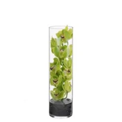 Glass Cylinder Vase, H-16" D-4" (Wholesale 6 PCS/Case) 7 Glass Cylinder Vase, H-16" D-4" (Wholesale 6 PCS/Case) -Home Decoration Discount glass cylinder vases gcy010 16 2