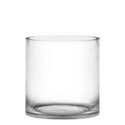 Glass Cylinder Vase, H-6" D-6" (Wholesale 12 PCS/Case) 5 Glass Cylinder Vase, H-6" D-6" (Wholesale 12 PCS/Case) -Home Decoration Discount glass cylinder vases gcy054