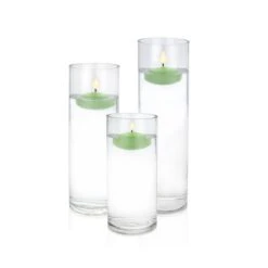 Glass Cylinder Vase Set Of 3. H-9", 12", 14" D-4" (Pack Of 12 Sets - 36 Pcs) 11 Glass Cylinder Vase Set Of 3. H-9", 12", 14" D-4" (Pack Of 12 Sets - 36 Pcs) -Home Decoration Discount glass cylinder vases set 3 gcy010 09 12 14
