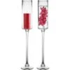 Contemporary Glass Long Stem Pillar Candle Holder H-24" X D-3.5" (Wholesale Pack Of 6)