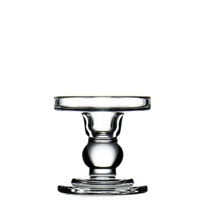 Glass Candle Holder Set Of 3 (D-3" H-3.5" | 4.5" | 5.5") 12 Glass Candle Holder Set Of 3 (D-3" H-3.5" | 4.5" | 5.5") - Image 12