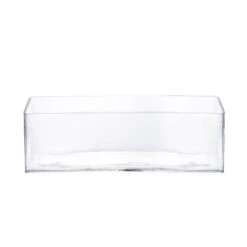 Case Of 6 - Glass Rectangle Vase, 12" X 4" X 4" 7 Case Of 6 - Glass Rectangle Vase, 12" X 4" X 4" -Home Decoration Discount glass rectangle vases gcb169.2.800