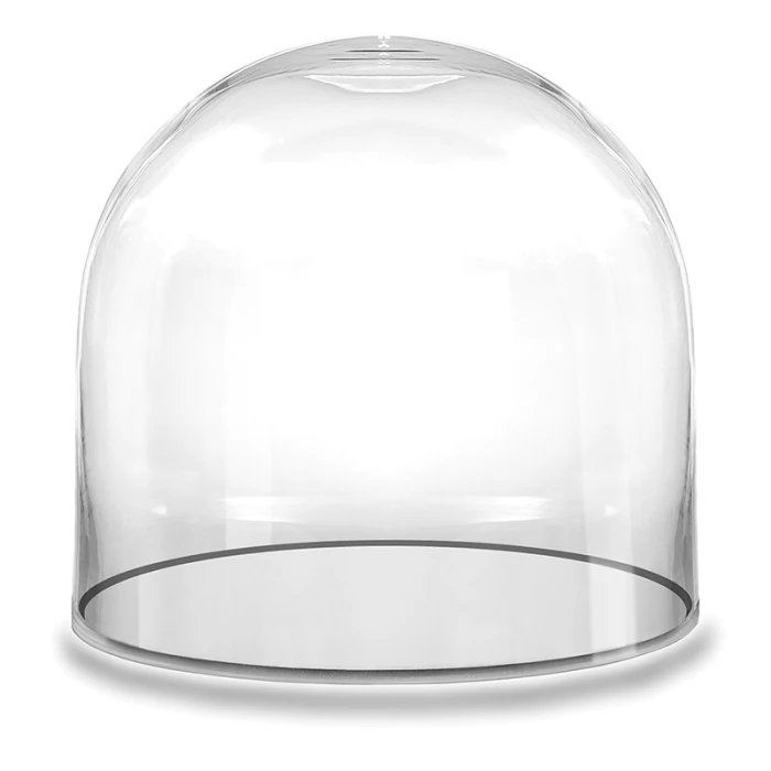Glass Cloche Display Dome, H-12" D-11.75" (Wholesale 2 PCS/Case) 1 Glass Cloche Display Dome, H-12" D-11.75" (Wholesale 2 PCS/Case)