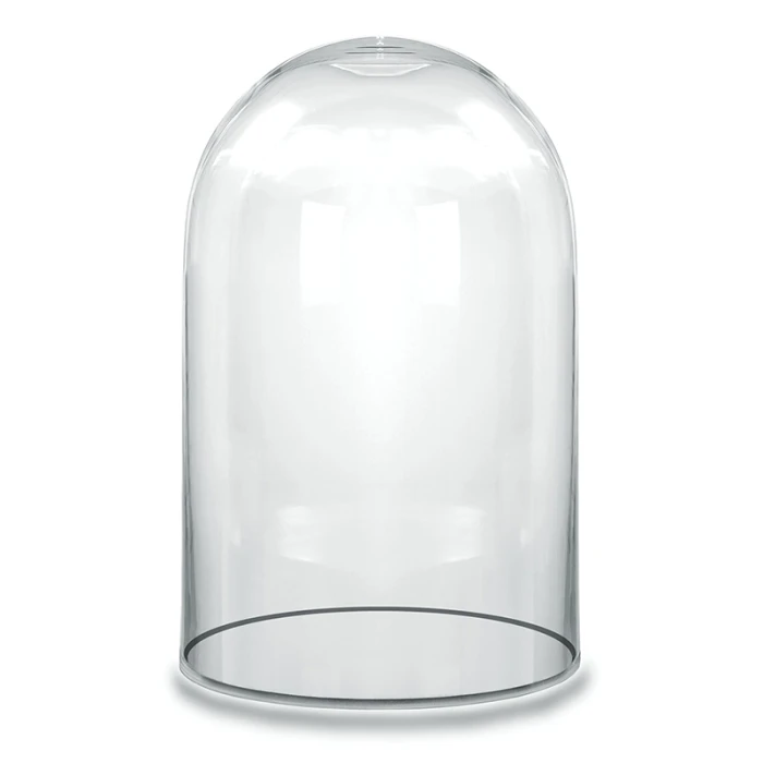 Glass Cloche Display Dome, H-19.5" D-11.75" (Wholesale 2 PCS/Case) 1 Glass Cloche Display Dome, H-19.5" D-11.75" (Wholesale 2 PCS/Case)