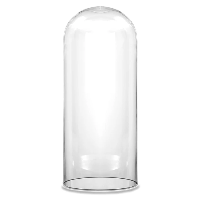 Glass Cloche Display Dome, H-24" D-11.75" (Wholesale 2 PCS/Case) 1 Glass Cloche Display Dome, H-24" D-11.75" (Wholesale 2 PCS/Case)