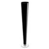 Black Glass Trumpet Vase, H-32" D-4.5" (Wholesale 6 PCS/Case)