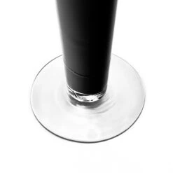 Black Glass Trumpet Vase, H-32" D-4.5" (Wholesale 6 PCS/Case) -Home Decoration Discount gtr136bk details 05