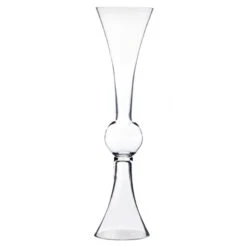 4 Pcs Reversible Glass Trumpet Clarinet Vase, H-24" X 6", 30" X 7.75" And 36" X 9" 11 4 Pcs Reversible Glass Trumpet Clarinet Vase, H-24" X 6", 30" X 7.75" And 36" X 9" -Home Decoration Discount gtr161.1.2000 1