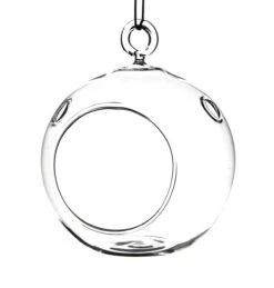 3" X 4" Hanging Round Terrarium Candle Holder - 72 Pieces