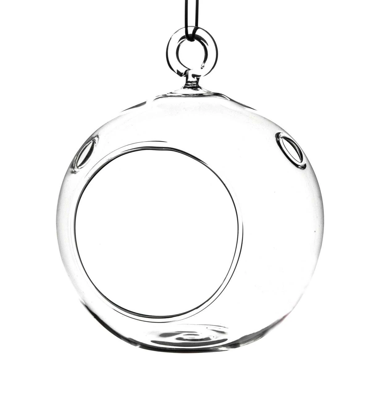 3" X 4" Hanging Round Terrarium Candle Holder - 72 Pieces 1 3" X 4" Hanging Round Terrarium Candle Holder - 72 Pieces