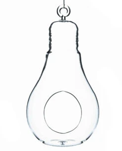 4.25" X 8.25" Hanging Bulb Terrarium Candle Holder - 24 Pieces