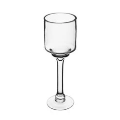 12" Elegant Long Stem Glass Candle Holder -Home Decoration Discount hurricanes glass candle holders gfc121 12 details 01 1